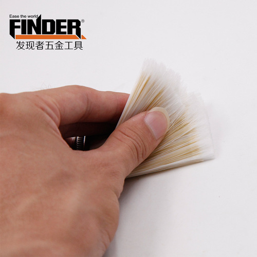 Cross-border dust removal tool brush wholesale home decoration paint brush 2 inches 4 inches plastic handle PET paint brush