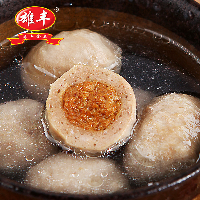 Xiong Feng Urine Beef Flavor Wonton 500g Spicy Hot Pot Core Meat Ball Hot Pot Ingredients Frozen Meat Products Wholesale