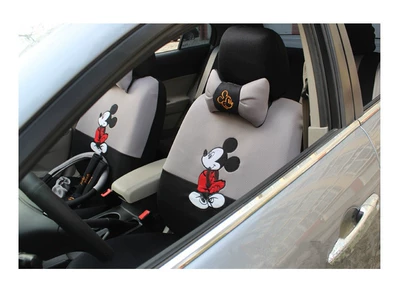 Car Seat Cover for Byd Universal seat cover - mickey-black-and-gray-general