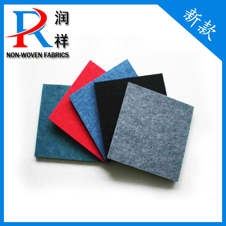 针刺无纺布批发厂家基建用工业化纤无纺布毛毡抗老化面料