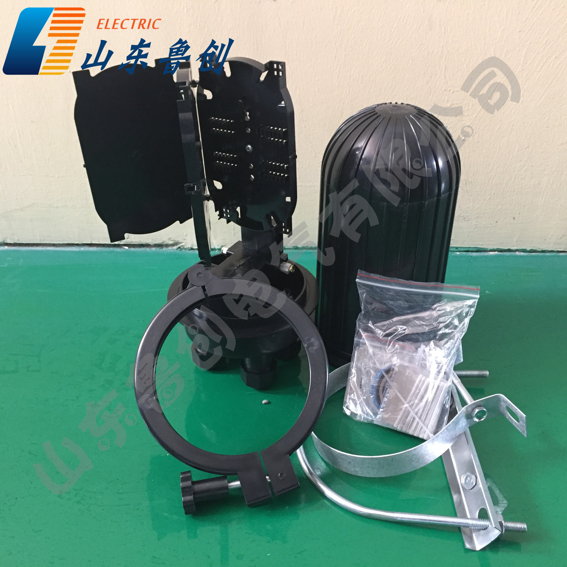 光缆金具2进2出防水防腐塑料帽式接头盒接续包厂家生产出口产品