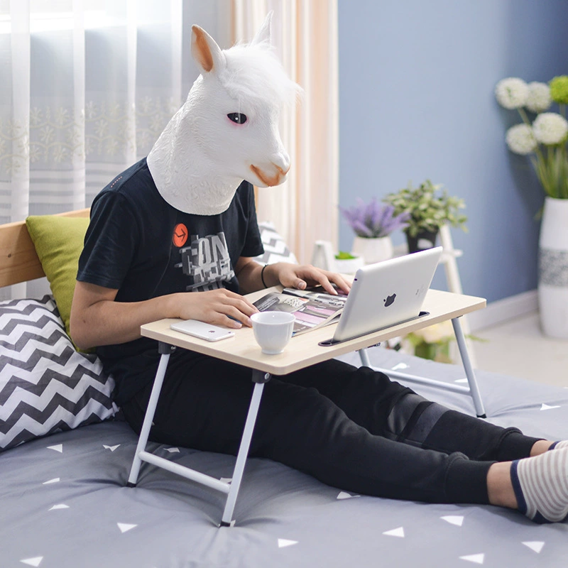 1 [Заводская розетка] Без установки Стол для ноутбука Общежитие Артефакт для кровати Складной ленивый стол
