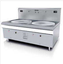 翼迈20kw*2双眼800商用电磁大锅灶cs400-2faX大功率感应炉灶