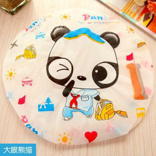 Cartoon Japanese shower cap for adults
