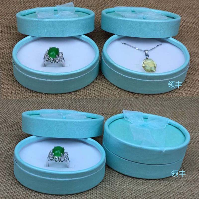 大椭圆形首饰包装盒戒指项链包装盒珠宝饰品收纳盒工厂礼品盒