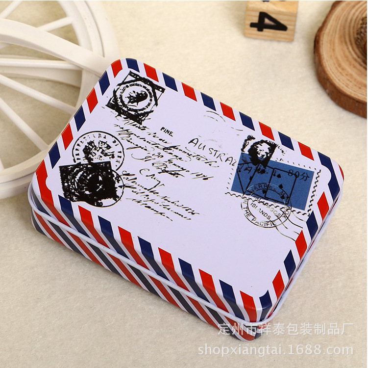 创意马口铁收纳盒 首饰发夹储物盒马口铁收纳盒 马口铁盒厂家批发