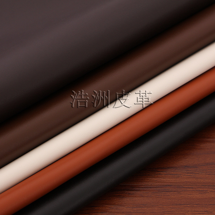 时尚流行 人造皮革pu面料 箱包皮带鞋子配件柔和精细皮 厂家直销