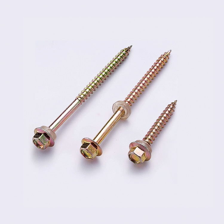 创智厂家批发 ST5.5六角法兰钻尾螺丝 自攻螺丝紧固件 一箱起拍