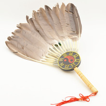 孔明扇 诸葛亮手拿羽毛扇子 影视表演道具舞蹈用品景区热卖工艺品
