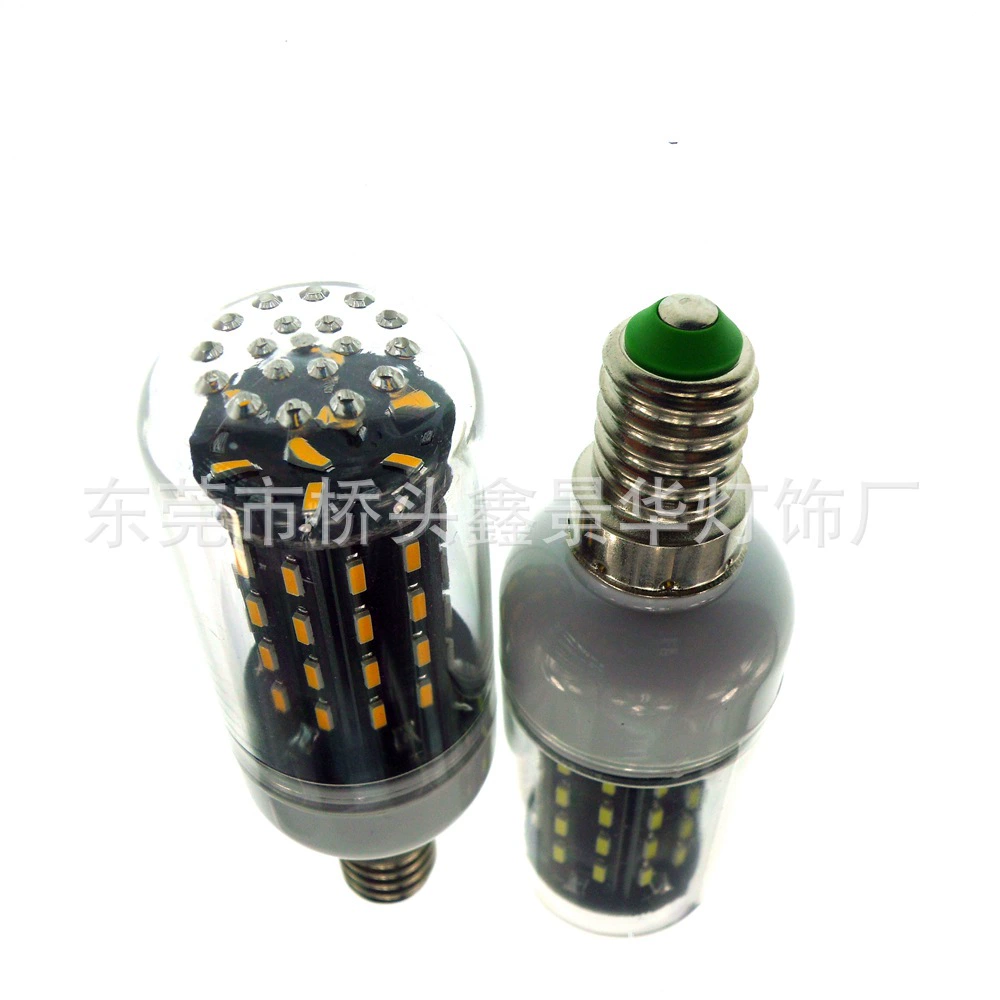 LED лампа-кукуруза 56 штук 4014 светодиодные бусинки доска и маркер на выбор единое напряжение RC лампа-кукуруза
