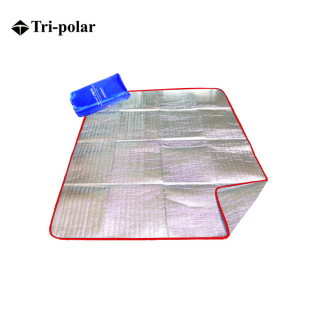 Tripolar outdoor cushion enlarged moisture-proof picnic mat double-sided aluminum film heat insulation moisture-proof mat