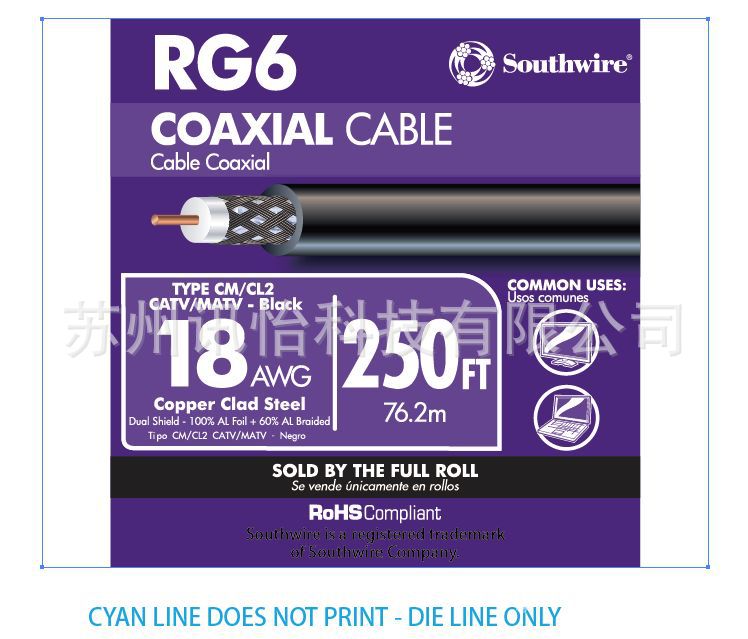 东洋纺透明麦拉膜110*128单排R21拼，K线-透明PET光缆腰封商标签