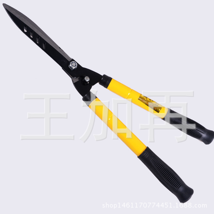 园林修枝剪 钢柄伸缩花剪 大剪刀园艺草坪修枝剪 农用工具