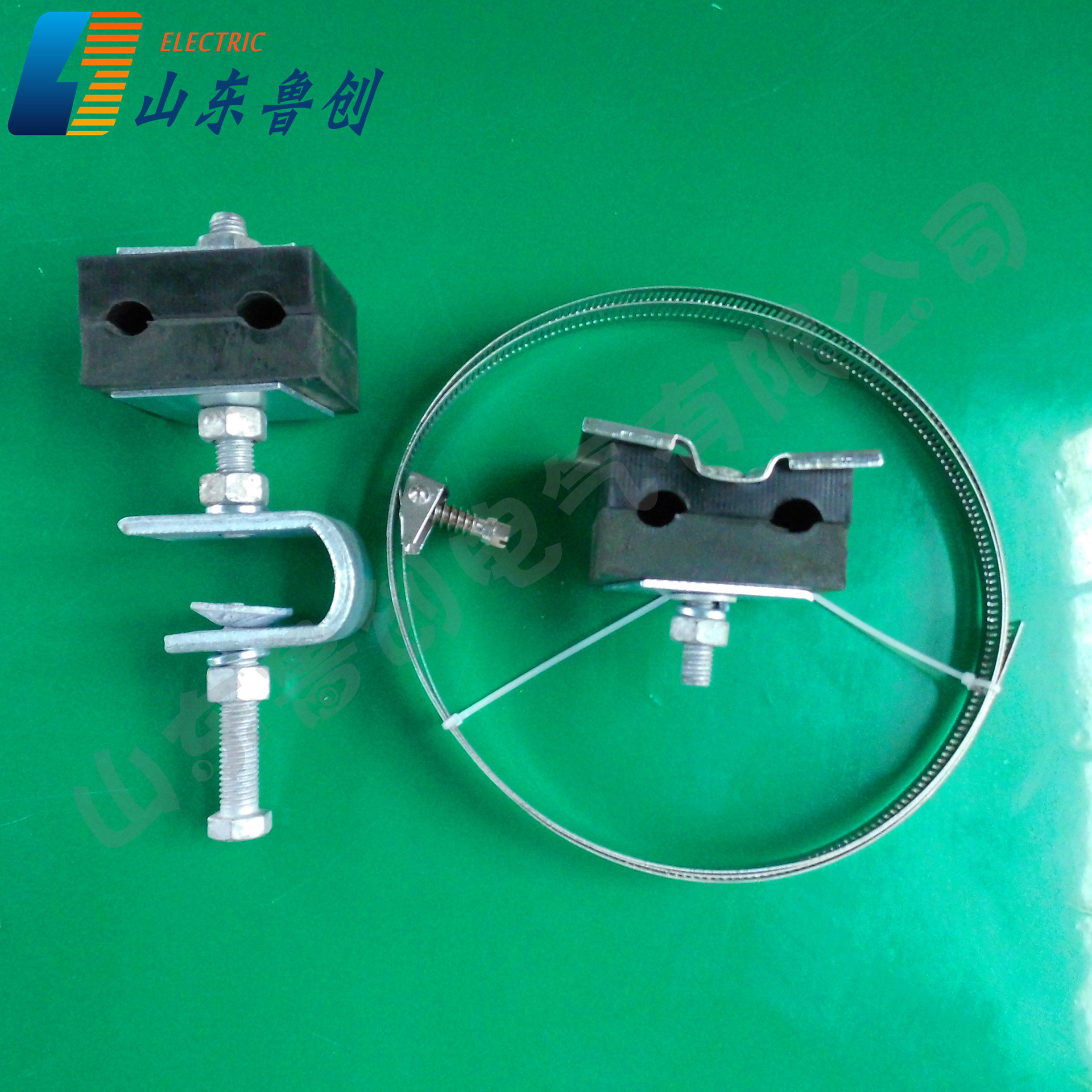 厂家现货供应ADSS OPGW光缆导引金具热镀锌引下线夹 量大优惠