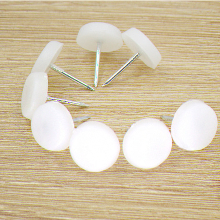 Muebles de nylon grueso pie uñas sofá mesa y silla antideslizante silenciador a prueba de humedad piso de plástico uñas de plástico pie I-4809 de uñas