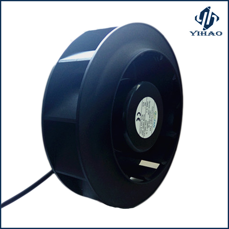 净化器涡轮风扇  24V/48V三相正弦波直流无极调速 250外转子风机