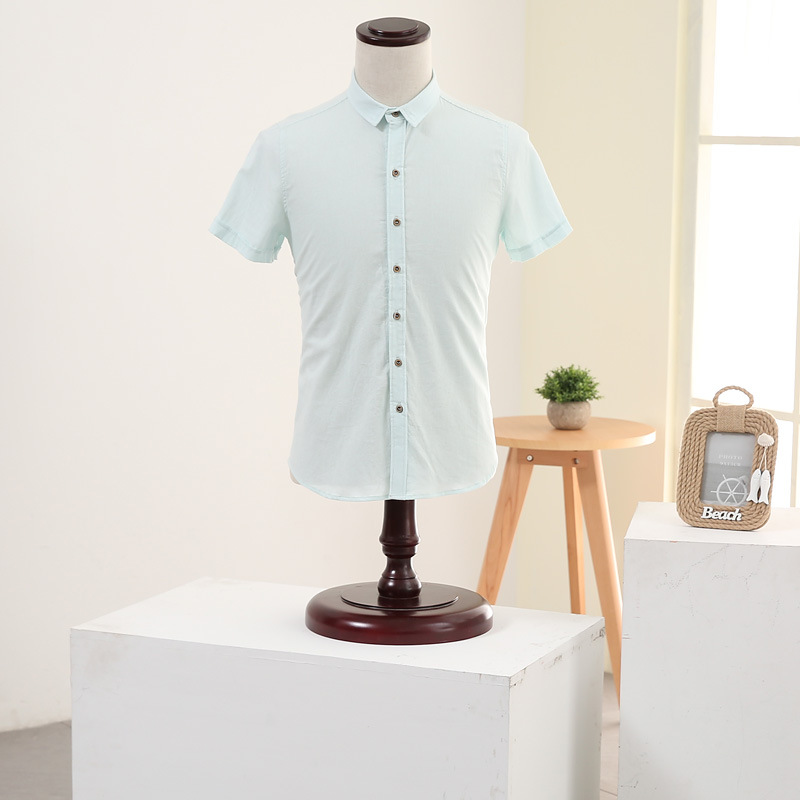 Maniquí Masculino de Medio Cuerpo de Fibra de Vidrio para Escaparate de Tienda de Ropa