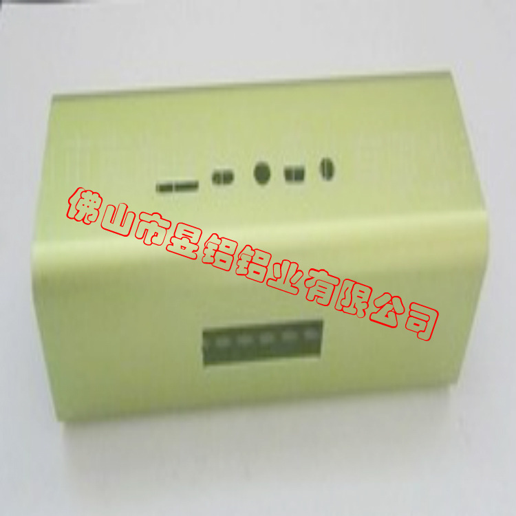 供应电子设备电子盒铝合金 氧化着色盖板深加工铝合金来图订作