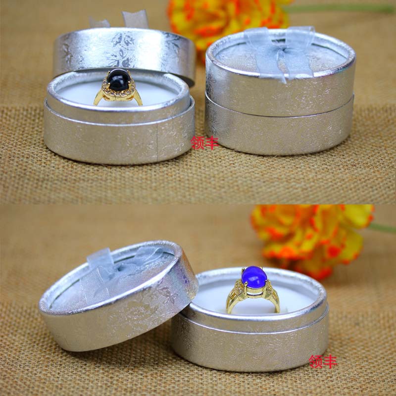 小椭圆首饰包装纸盒耳钉盒袖扣盒发饰盒银饰盒饰品耳饰盒工厂批发