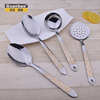 Middle East market manufacturer direct supply stainless steel soup spoon germ bonus combination hot pot special soup shell soup soup leakage set wholesale