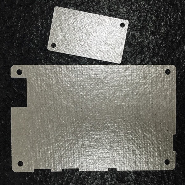 Customized natural mica sheets for insulation