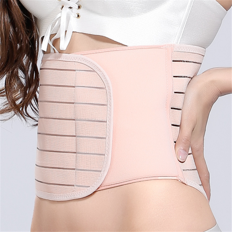 Cross-border postpartum strip abdomen belt breathable adjustable size stomach belt skeleton support special belly artifact Cross-border postpartum strip abdomen belt breathable adjustable size stomach belt skeleton support special belly artifact