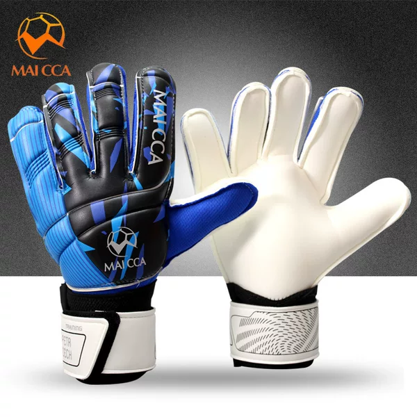 McKar genuine football goalkeeper gloves wholesale professional no finger thickened latex anti-skid adult goalkeeper gloves