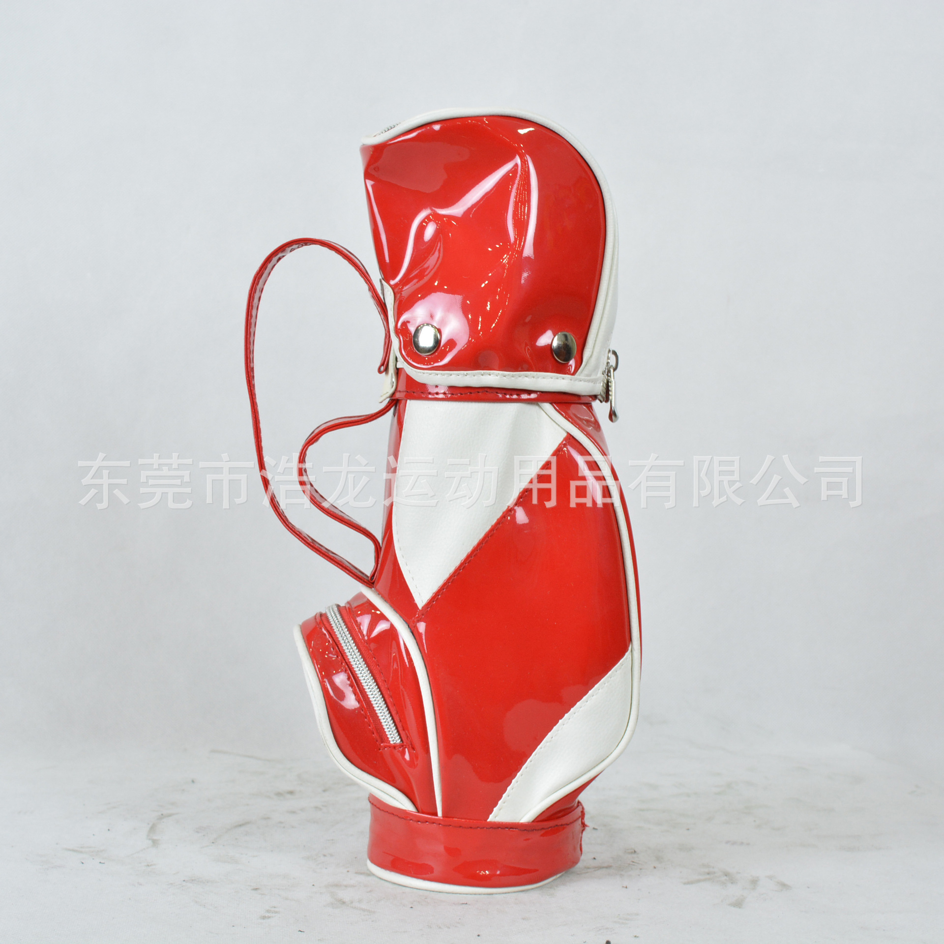 Transfronterizo Amazon Venta caliente de cristal de cuero bolsa de golf regalo B Golf bolsa de vino al por mayor privada