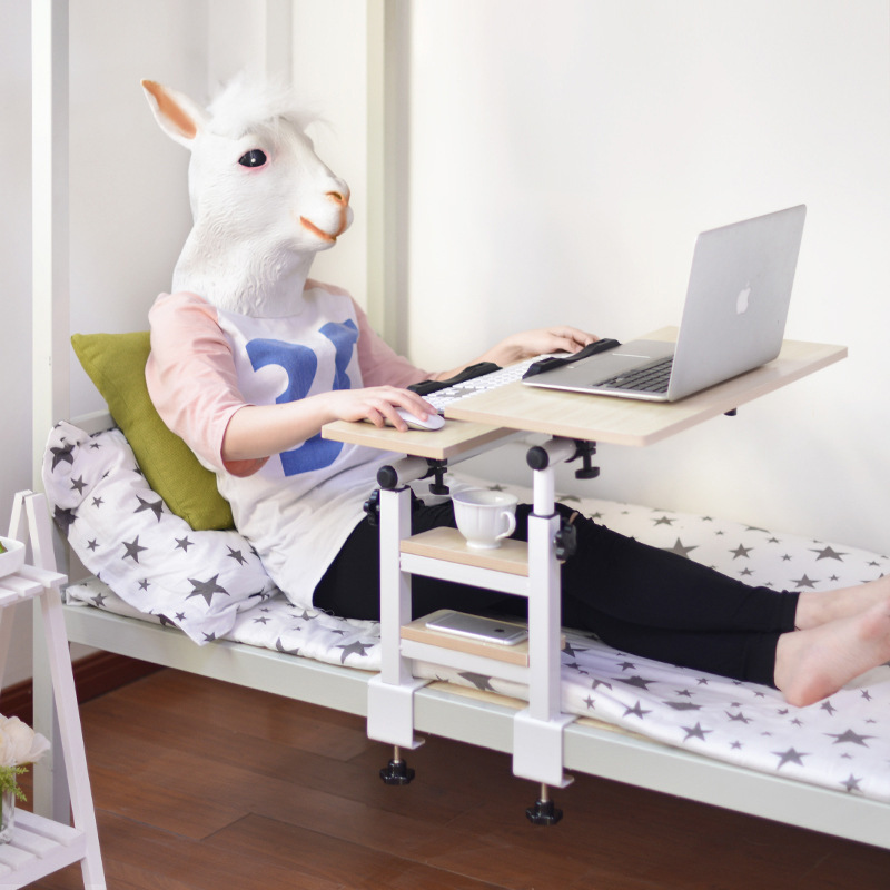 1 [Factory Outlet] Laptop Desk Bedroom Study Desk Dormitory Artifact Bedroom Computer Desk