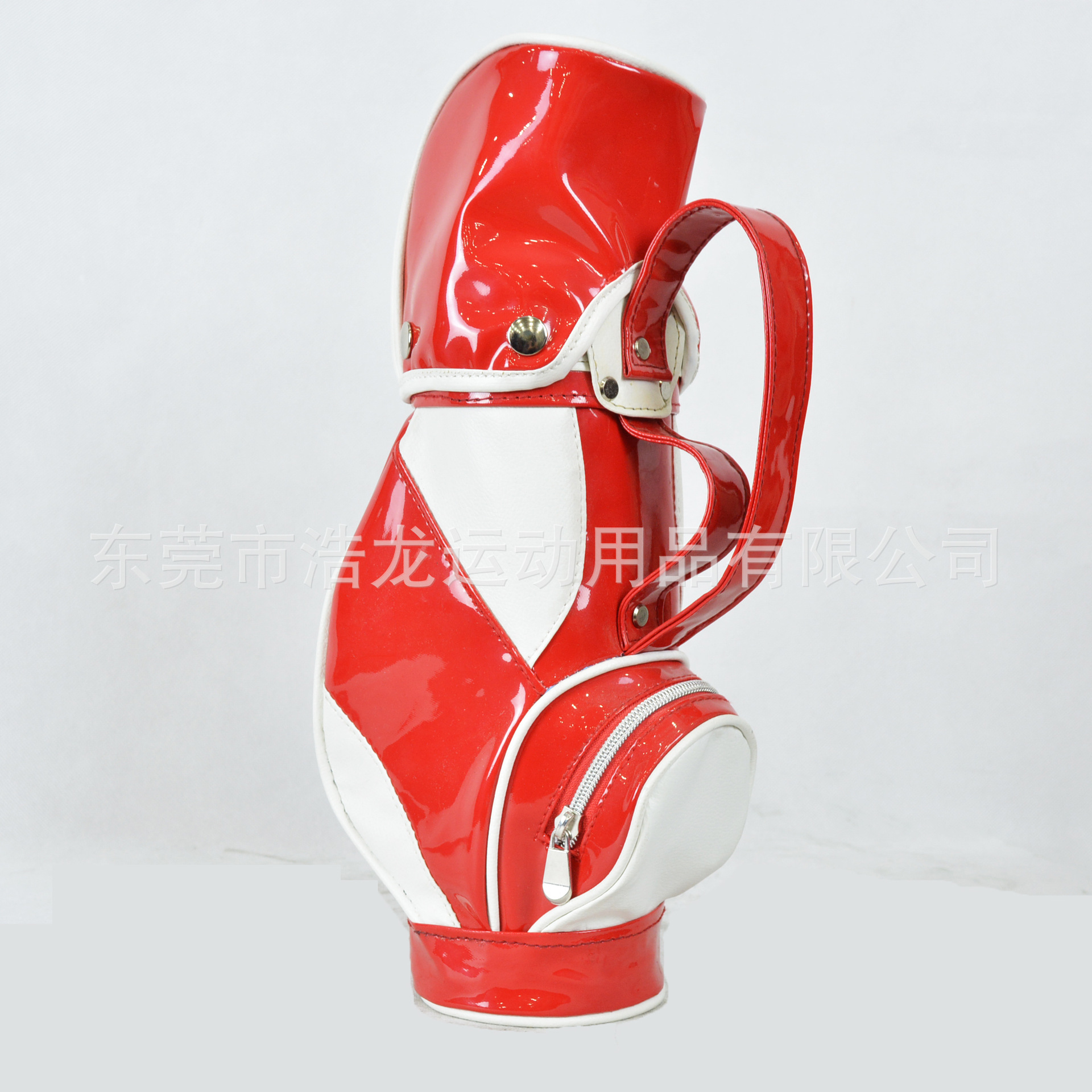 Transfronterizo Amazon Venta caliente de cristal de cuero bolsa de golf regalo B Golf bolsa de vino al por mayor privada