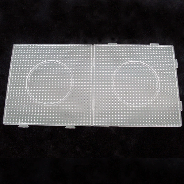 Big round hole square template