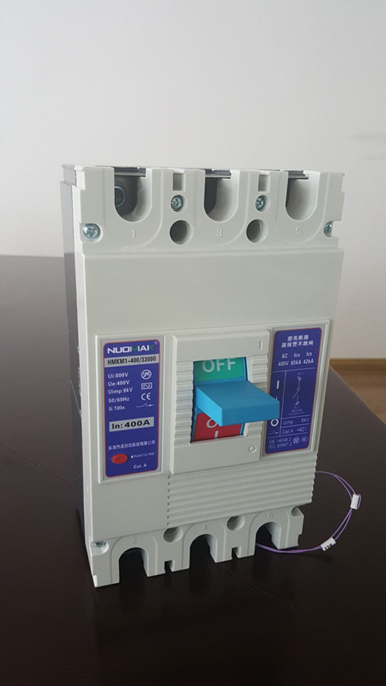 诺玛克厂家生产塑壳断路器HMKM1-400/3300  充电桩过载不脱扣