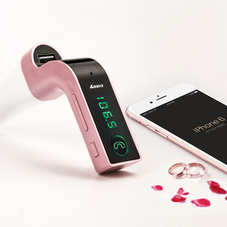 Source manufacturer car g7 car MP3 Bluetooth player Charger car hands-free phone FM transmitter