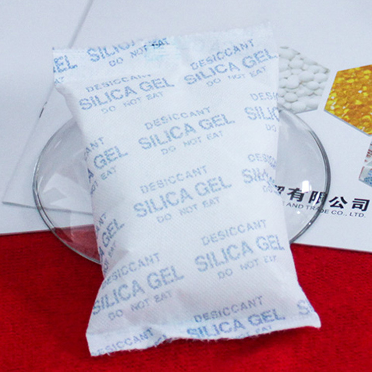 无纺布500g克大包变色硅胶干燥剂 集装箱机械设备货柜专用防潮珠