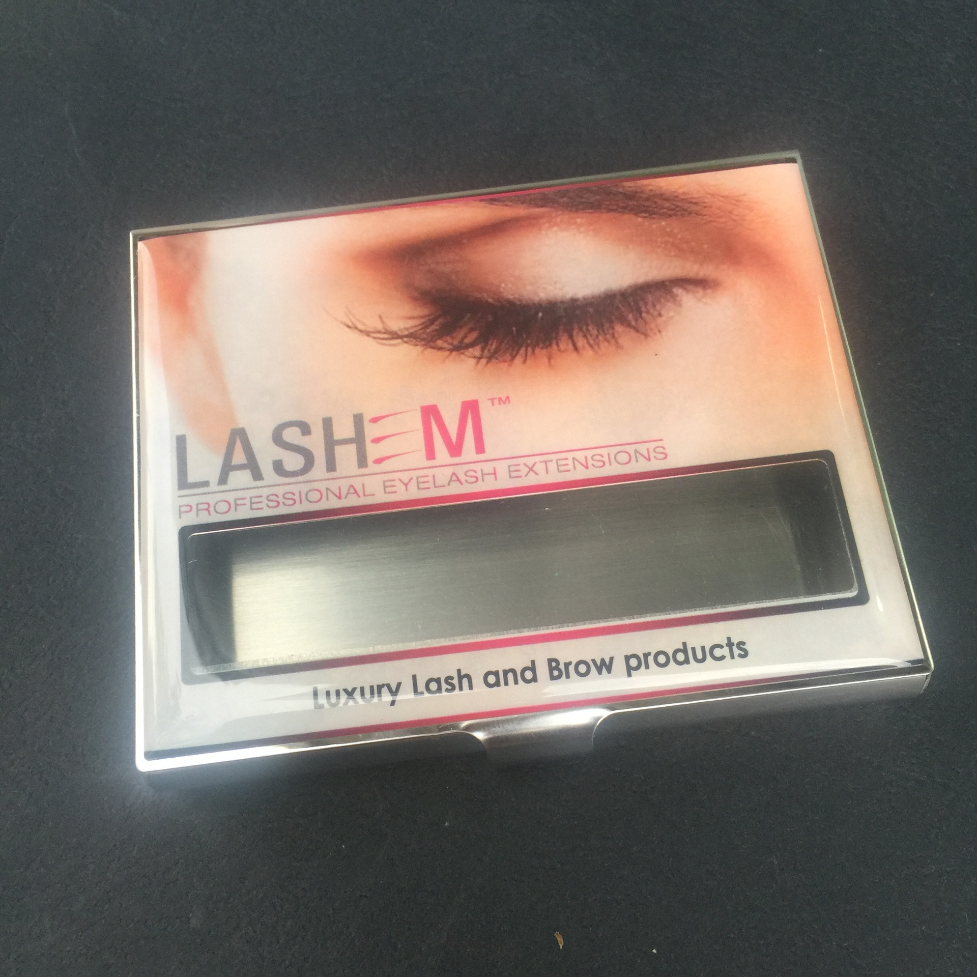 304不锈钢金属美睫睫毛盒  化妆品包装盒 新产品模具开发