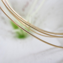 diy饰品配件材料批发国产14k金线 铜镀金手工线材 造型线定型线