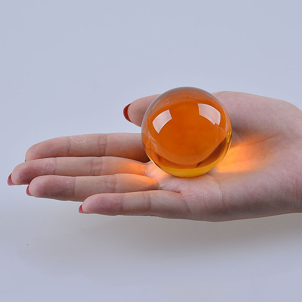 Bola de cristal colorida 50mm cristal K9 Bola 8 color artesanía decoración de escritorio al por mayor fuente de la fábrica bola de cristal