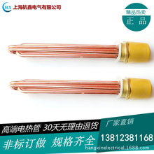 厂家直供水箱加热管1.5寸电热管380V12KW电热锅炉不锈钢加热器