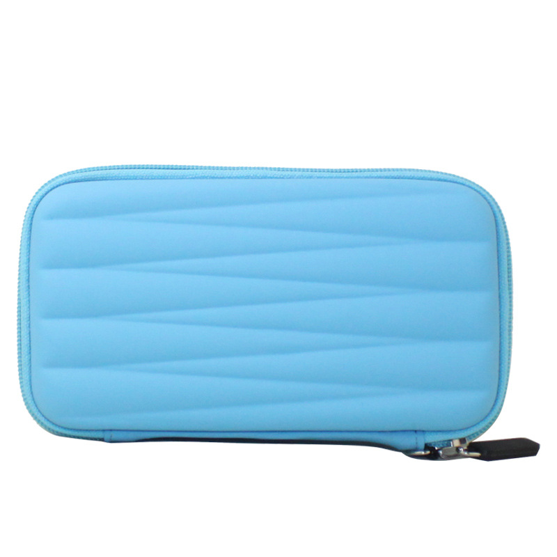 吉克沃供应批发2.5寸防震移动硬盘保护包多功能包3C数码包收纳包