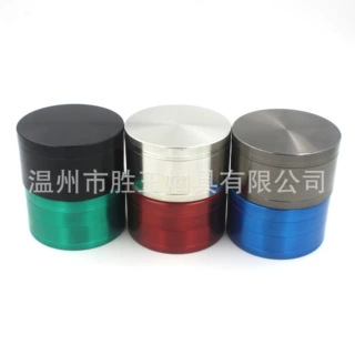 75mm4层锌合金光面研磨器 四层锌制金属研磨器碎研磨器 厂家供应