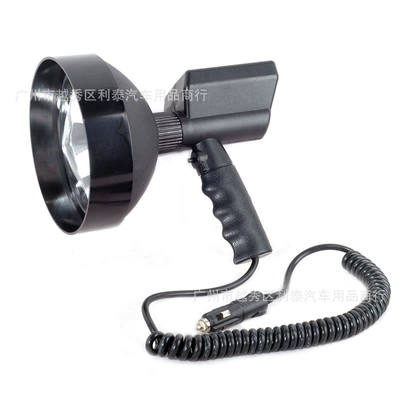 Factory wholesale 12V 100W 7 inch HID handheld Searchlight spotlights xenon search light outdoor work light (İşçi projektorları)