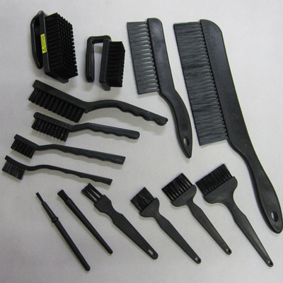 东莞供应防静电毛刷 直柄刷 牙刷型 U型刷 大排刷 曲柄刷 除尘刷|ru