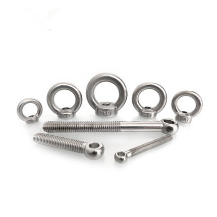 304带圈活接螺栓O型吊环螺丝组合M12*40x50x60x70 M14 M16 M20