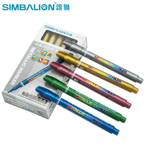 Lion 610 Metal Strange Note Marker Paint Pen Color Pen 1.0mm Strange Pen Ceramic Pen Marker