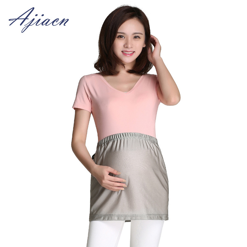 Radiation suit maternity dress Anti radiation Bellyband Silver fiber camisole Spring and summer Tire protection treasure clothes