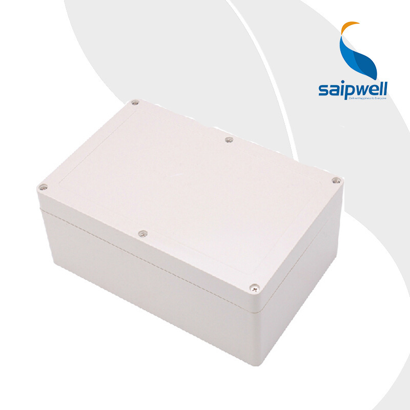 斯普威尔263*182*95mm防水开关盒 户外电器防水塑料盒 防溅防尘盒