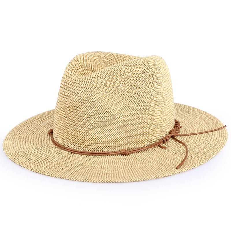 Sombrero Verano 2020 nuevo hilo de paja sombrero para el sol de las mujeres neutral refrescante sombrero fresco moda sombrero de las mujeres fábrica lote directo