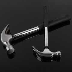 [Factory Supply] Rubber-Coated Claw Hammer, Multi-Use Mallet, Nail Puller, Small Hammer with Zinc-Plated Steel Handle and Claw