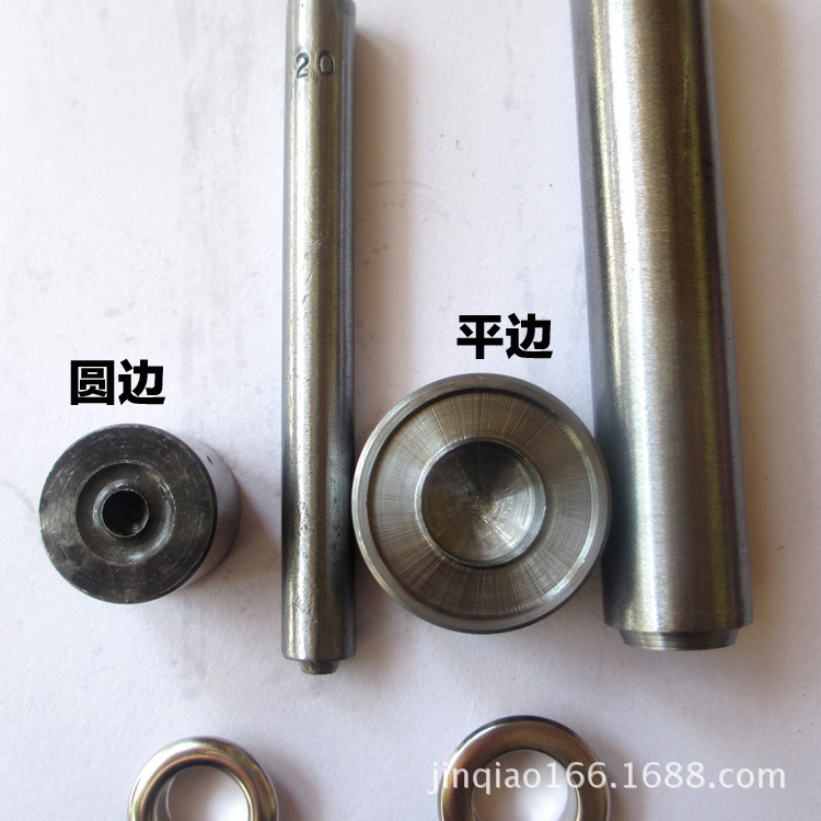 Mano ojal punzón instalación ojal molde anillo hebilla herramienta de molienda hebilla hueca instalación vapor ojo herramienta traje