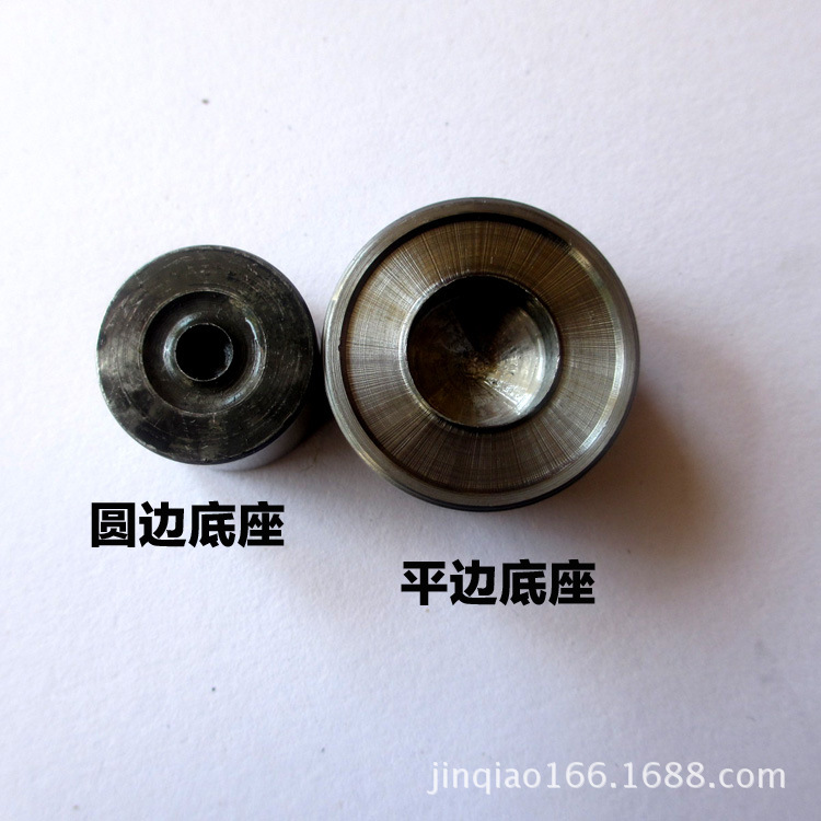 Mano ojal punzón instalación ojal molde anillo hebilla herramienta de molienda hebilla hueca instalación vapor ojo herramienta traje